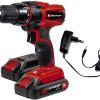 Einhell Vidalama Makinesi TC-CD 18-2 Li 18 V Çift Akülü Vidalama