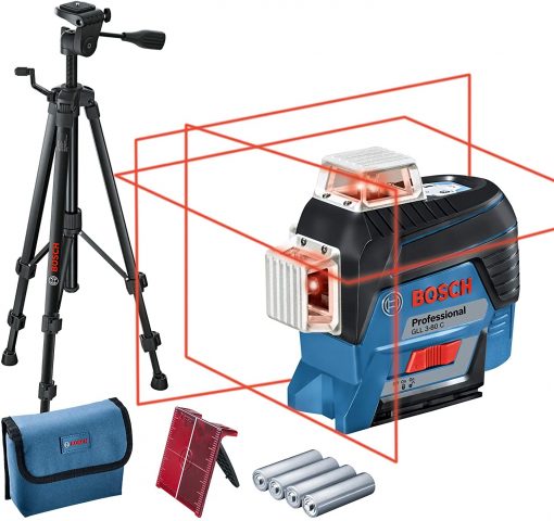 Bosch Çizgi Lazeri GLL 3-80 C Professional Çizgi Lazeri