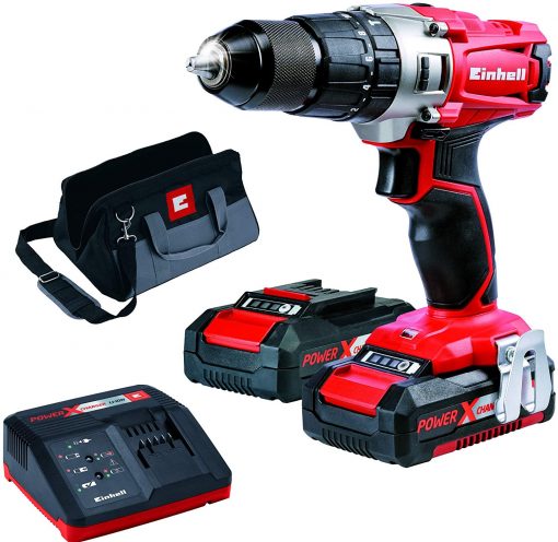 Einhell Darbeli Matkap TE-CD 18-2 Li-i Kit 18 V Akülü Darbeli Matkap