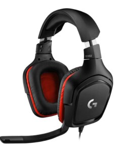 Logitech Gaming Kulaklık G332 Mikrofonlu Oyuncu Kulaklığı Kırmızı