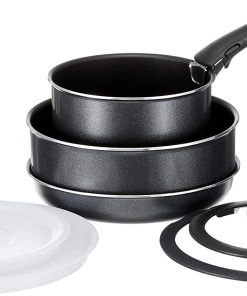 Tefal Tava ve Tencere Seti L2319172 Titanium Ingenio Elegance 8 Parça Orta Tava ve Tencere