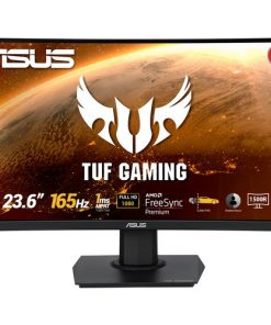 Asus Gaming Monitör TUF VG24VQE 23.6inch 1ms Full HD 165 Hz Freesync Curved Oyuncu Monitörü