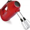 Tefal El Mikseri HT4005B30 Mastermix 425 Watt Paslanmaz Çelik El Mikseri Kırmızı