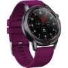 Case 4U Akıllı Saat C1 IP68 Android ve iPhone Uyumlu Akıllı Saat Mor