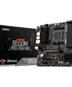 MSI B550M PRO-VDH Wi-Fi AMD AM4 DDR4 Micro ATX Anakart