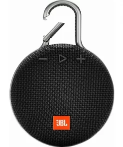 JBL Bluetooth Hoparlör Clip 3 W IPX7 Taşınabilir Hoparlör Koyu Siyah