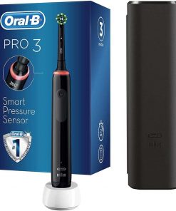 Oral-B Pro 3500 Elektrikli Diş Fırçası + Seyahat Kabı Siyah