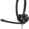 Sennheiser Kulaklık PC 5 Chat Çift Taraflı Kafa Üstü VoIP Kulaklık