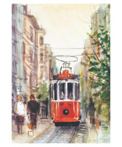 1000 Parça Puzzle Yap boz İstiklal Caddesi Tramvay 68x48 Keskin Color Puzz