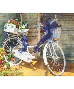 1000 Parça Puzzle Yap boz Nostaljik Bisiklet 68x48 Keskin Color Puzz