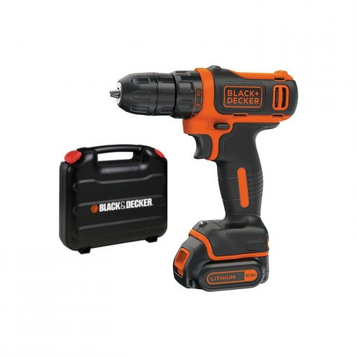 Black Decker Darbesiz BDCDD12K 10.8 V Akülü Vidalama