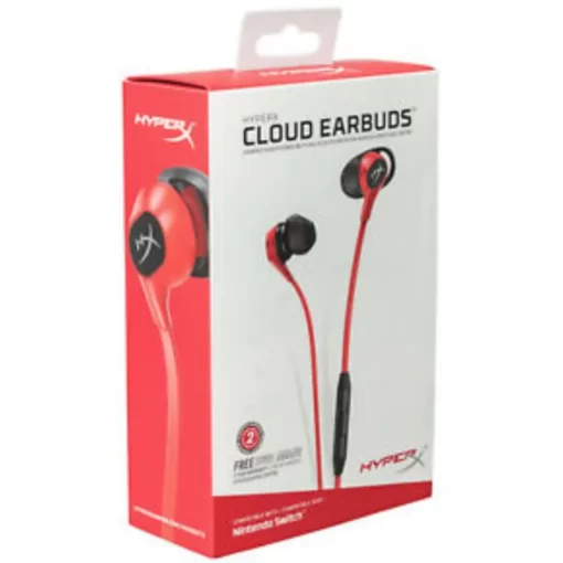 Kingston Kulaklık HyperX Cloud Earbuds HX-HSCEB-RD Kulakiçi