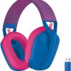 Logitech G435 Lightspeed Mikrofonlu Kablosuz Oyuncu Kulaklık Mavi Pembe