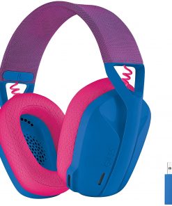 Logitech G435 Lightspeed Mikrofonlu Kablosuz Oyuncu Kulaklık Mavi Pembe