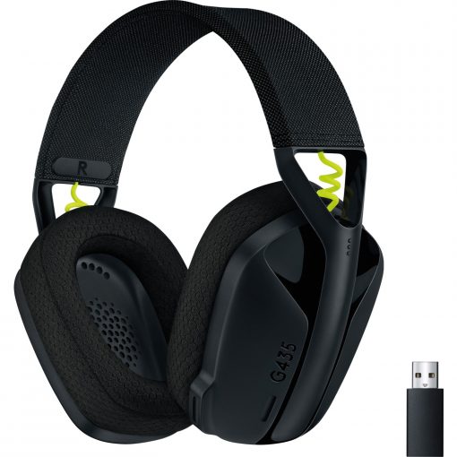 Logitech G435 Lightspeed Mikrofonlu Kablosuz Oyuncu Kulaklık Siyah Emea
