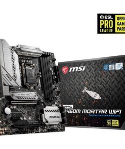 MSI MAG B460M MORTAR WIFI SOKET 1200 DDR4 2933 HDMI DP M.2 USB 3.2 RGB Wifi MATX Anakart