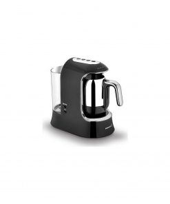 Korkmaz Kahvekolik Aqua Siyah/Krom Otomatik Kahve Makinesi