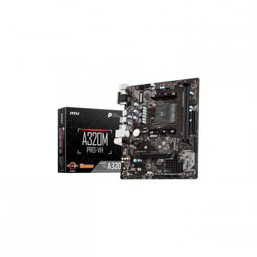 Msi MB A320M Pro-Vh A320M DDR4 Am4 4x Sata VGA HDMI Anakart