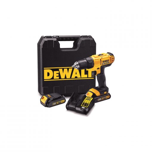 Dewalt DCD771S2-TR 18V/1.5Ah Li-ion Çift Akülü Profesyonel Vidalama Makinesi