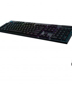 Logitech G G915 LIGHTSPEED RGB Tam Boyutlu İngilizce Q Kablosuz Oyuncu Klavyesi - Siyah