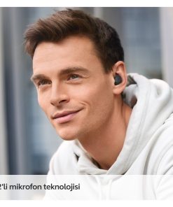 Güçlü Bas Sesi ve Ayarlanabilir Ses - Koyu Gri