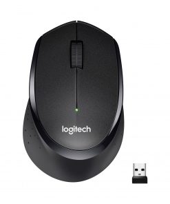 Logitech M330 Sessiz Kablosuz Optik Mouse - Siyah