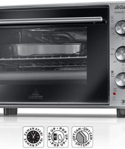 Arzum AR2002 Cookart Maxi Çift Camlı Fırın