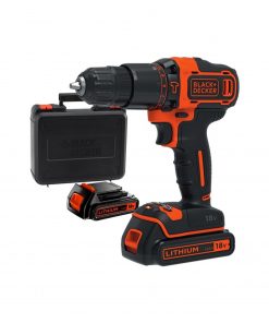 Black&Decker BDCHD18KB-QW 18V/1.5Ah Li-ion Çift Akülü 2 Vitesli Darbeli Matkap