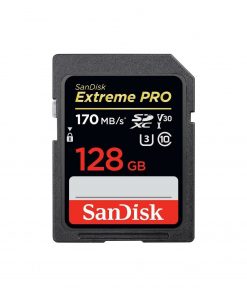 Sandisk Extreme Pro 128GB SDXC Card 128GB 170MB/s V30 UHS-I U3 Hafıza Kartı SDSDXXY-128G-GN4IN