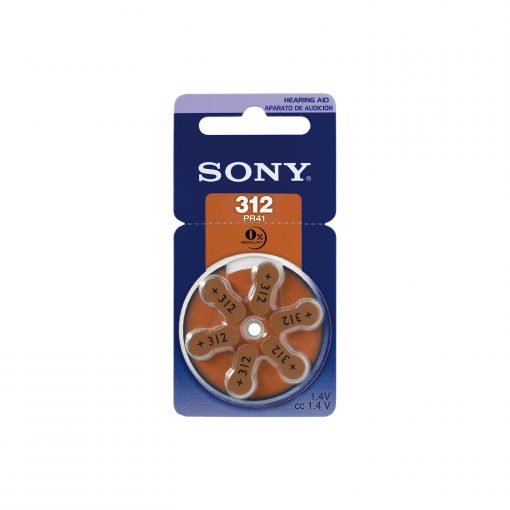 Sony 312 Numara Kulaklık Pili 6'lı