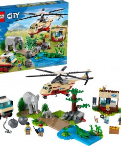 LEGO City Vahşi Hayvan Kurtarma Operasyonu 60302 Yapım Seti Oyuncak; Çocuklar İçin En Iyi Hediyeler (525 Parça)