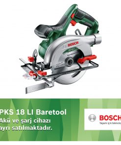 Bosch PKS 18 LI Akülü Daire Testere Baretool (Akü ve Şarj Cihazı Dahil Değil)