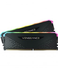 Corsair Vengeance RS RGB 16GB (2x 8GB) 3200 MHz DDR4 CL16 Dual Kit Ram - Siyah CMG16GX4M2E3200C16