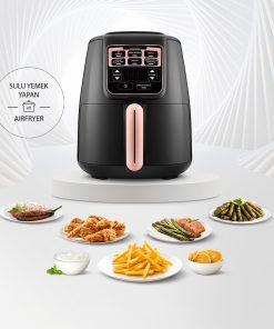 Karaca Air Pro Cook XL 2 In 1 Konuşan Airfryer Rosegold