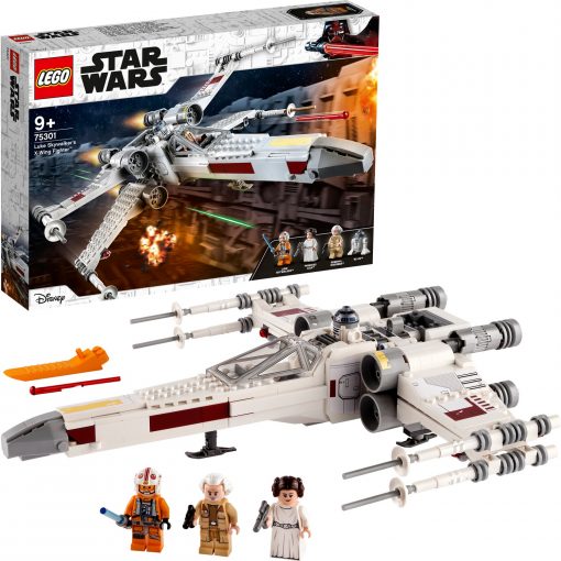 LEGO 75301 Star Wars Luke Skywalker’ın X-Wing Fighter’ı 75301 - Çocuklar için Yıldız Savaşları Oyuncak Yapım Seti (474 Parça)