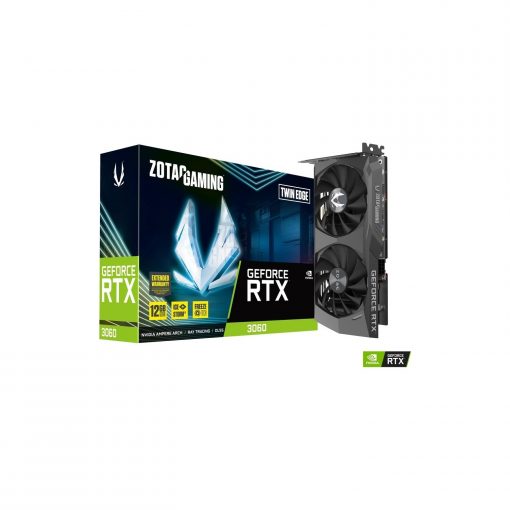 Zotac Gaming GeForce RTX 3060 Twin Edge 12 GB GDDR6 192 Bit DP/HDMI Pci-E 4.0 Ekran Kartı ZT-A30600E-10M