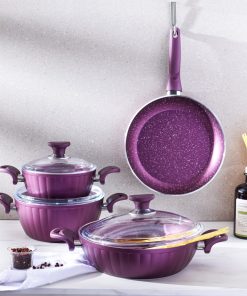 Karaca Dream Biogranit 7 Parça Tencere Seti Purple