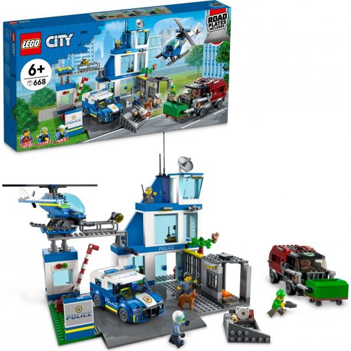 Lego City Polis Merkezi 60316 - 6 Yaş ve Üzeri Çocuklar İçin Oyuncak Yapım Seti (668 Parça)