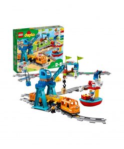 LEGO Duplo 10875 Kargo Treni Çocuklar için Oyuncak Yapım Seti (105 Parça)