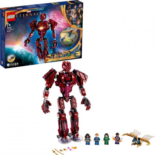 LEGO Marvel Eternals Arishem’in Gölgesinde 76155 - Süper Kahraman Seven Çocuklar İçin Minifigür İçeren Oyuncak Yapım Seti (493 Parça)