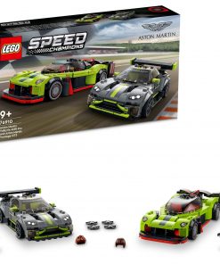 LEGO Speed Champions Aston Martin Valkyrie Amr Pro ve Aston Martin Vantage Gt3 76910 - Araba Seven Çocuklar Için Oyuncak Yapım Seti (592 Parça)