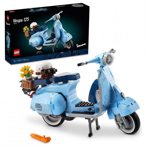 LEGO Vespa 125 10298 - Yetişkinler Için Klasik Bir Italyan Simgesinin Detaylı ve Sergilenebilir Model Yapım Seti (1106 Parça)