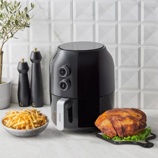 Karaca Foodrition Siyah Air Fryer Yağsız Fritöz 3