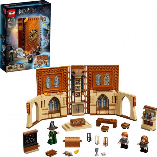 LEGO Harry Potter Hogwarts Anısı: Biçim Değiştirme Dersi 76382 -Profesör McGonagall’ın Odası Koleksiyonluk Oyuncak Yapım Seti (240 Parça)