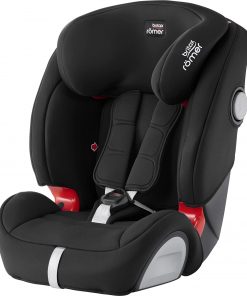 Britax Römer Evolva 123 Sl Sict Oto Koltuğu Siyah 9-36 kg Yan Korumalı Uzatılabilir Koltuk Başlıklı ISOFIX