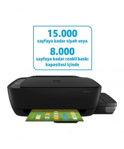 HP Ink Tank 315 Fotokopi + Tarayıcı + Mürekkep Püskürtmeli Tanklı Yazıcı Z4B04A