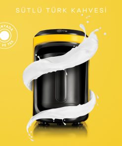 Karaca Hatır Hüps Sütlü Türk Kahve Makinesi Sarı