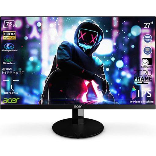 Acer SA270Abi 27" Monitör 75Hz 4ms (HDMI+Analog) FreeSync Full HD IPS Monitör UM.HS0EE.A01 VGA