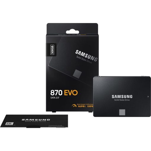 Samsung 870 Evo 500GB 560MB-530MB/s Sata 2.5" SSD (MZ-77E500BW)