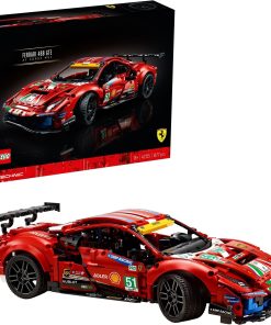 LEGO® Technic Ferrari 488 GTE “AF Corse #51” 42125 - Çocuk ve Yetişkinler için Koleksiyonluk Oyuncak Araba Yapım Seti (1677 Parça)